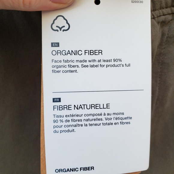 THE NORTH FACE Asphalt North Dome Mr Pant Organic Cotton Pants 16 XL NWT Green - Picture 10 of 10